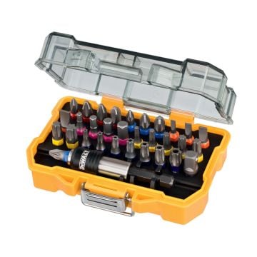 DeWalt DT7969-QZ Colour Coded Screwdriver Bit Set x32 Pcs
