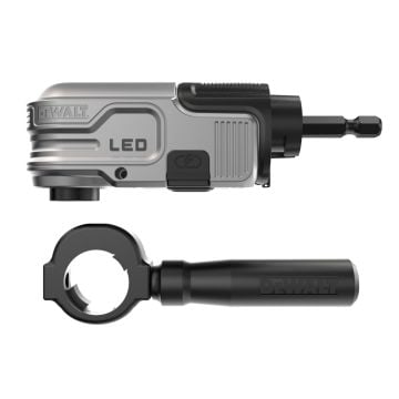 DeWalt DTLRA-QZ EXTREME FLEXTORQ 1/4" LED Lighted Right Angle Attachment