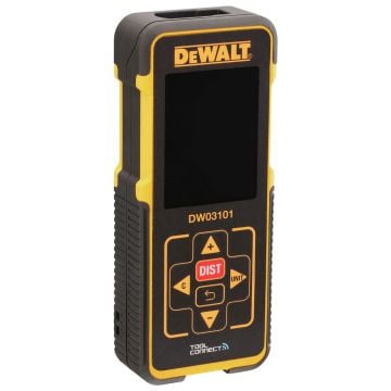 DeWalt DW03101-XJ Bluetooth Laser Distance Measure 100m / 300ft Inc 3x AAA Batts