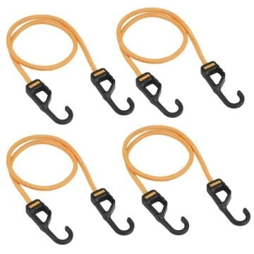 DeWalt DWC300484EU 121cm Cargo Bungee Cord Set x4 Pcs