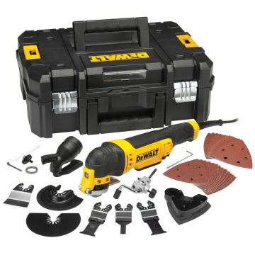 DeWalt DWE315KT Oscillating Multi-Tool Inc x35 Accessories In TSTAK Carry Case