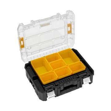 DeWalt DWST1-71194 TSTAK V Clear Lid Organiser With Removeable Storage