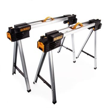 DeWalt DWST1-75676 Folding Sawhorse Twin Pack