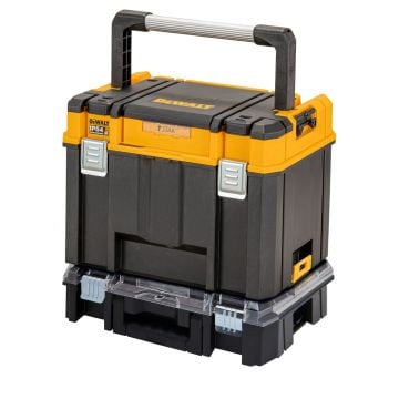 DeWalt DWST83535-1 TSTAK 2.0 Bundle Inc Long Handle Deep Box / IP54 Watersealed Organiser Box 7.8L