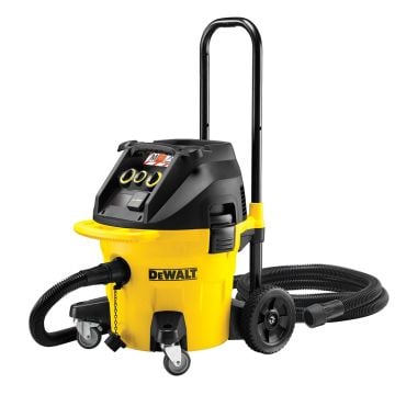 DeWalt DWV902M 38L M-Class Construction Wet/Dry Dust Extractor
