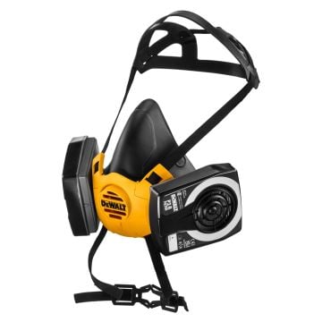 DeWalt DXIR1HMLP3 Reusable Half Face Mask Respirator With P3 Filters (Large)