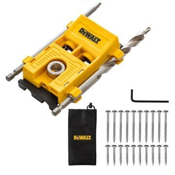 DeWalt DXPJ002E Twin Pro Pocket Hole Jig In Bag
