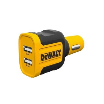 DeWalt PA-141-9008-DW2 2-Port 4.8 Amp Car Charger