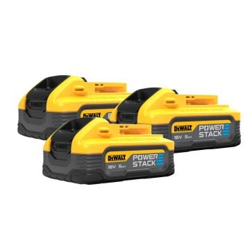 DeWalt DCBP518-XJ 18v XR Powerstack 5Ah Battery Triple Pack