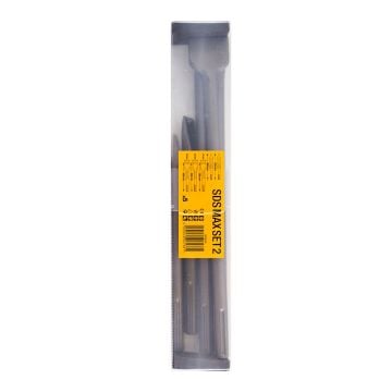 DeWalt SDSMAXSET2-QZ SDS Max Chisel Set x5 Pcs