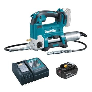 Makita DGP180RT 18v LXT Cordless Grease Gun Inc 1x 5.0Ah Battery