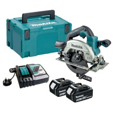 Makita DHS660RTJ 18v LXT Brushless Circular Saw 165mm 2x 5.0Ah Batts