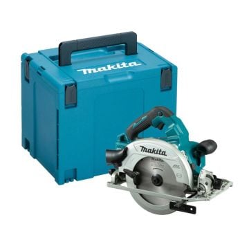 Makita DHS783ZJU Twin 18v LXT 190mm Brushless Circular Saw With AWS Body Only In Makpac Carry Case