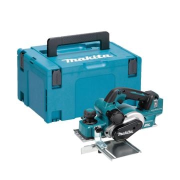 Makita DKP181ZJ 18v LXT AWS Brushless Planer 82mm Body Only In Carry Case