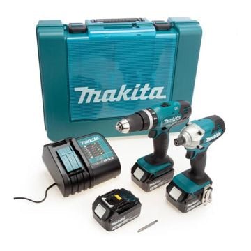 Makita DLX2336SF3 18v LXT Cordless Combi & Impact Kit inc 3x 3.0Ah Batteries