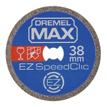 Dremel MAX SC545DM EZ SpeedClic 38mm Diamond Cutting Wheel 2615S545DM