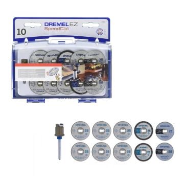 Dremel SC690 EZ SpeedClic Cutting Accessory Set x11 Pcs 2615S690JA