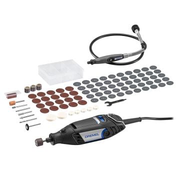 Dremel 3200 1/90 Corded Rotary Multi Tool 240v Inc 90x Accessories + 1x Flexible Shaft (225)
