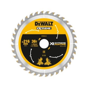 DeWalt DT99569-QZ XR Xtreme Runtime 216mm x 30mm x 36T CSB Circular Saw Blade