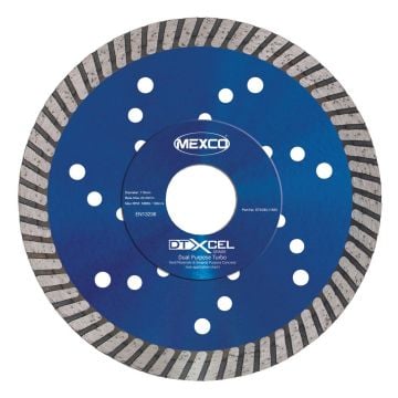 Mexco DTXCEL11522 Hard & General Building Material Cutting Blade 115mm