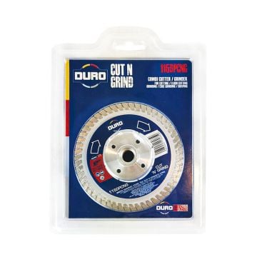 DURO Plus 115DPCNG Combination Cutter & Grinder Blade 115mm x M14 / 22.23 mm (4 1/2")