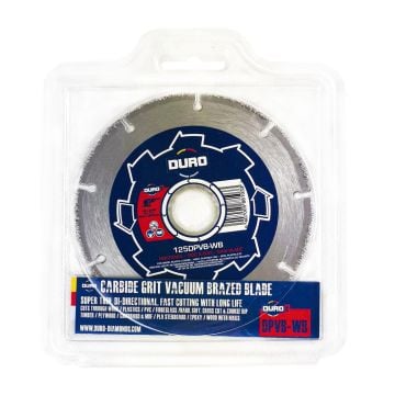 DURO Plus 125DPVB-WB Carbide Grit Angle Grinder Blade 125mm x 22.20 mm (5")