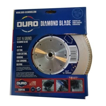 DURO Plus 230DPCNG Combination Cutter & Grinder Blade 230mm x M14 / 22.23 mm (9")