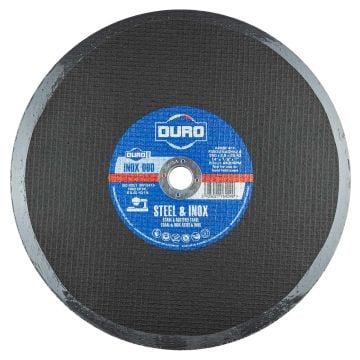 DURO 350mm / 14" x 2.8mm Steel & Inox Flat Cutting Discs x10 Pcs