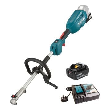 Makita DUX18RT 18v LXT Brushless Split-Shaft Multi Tool Motor Unit Inc 1x 5.0Ah Battery