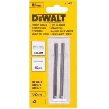 DeWalt DT3906-QZ Reversible TCT Planer Blades Pair 82mm