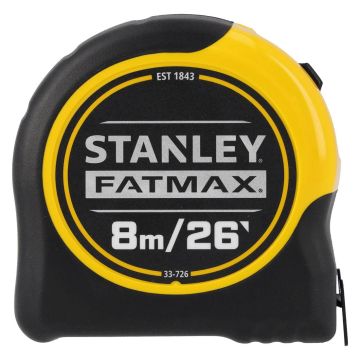 Stanley 0-33-726 FatMax Classic 8m/26' Tape