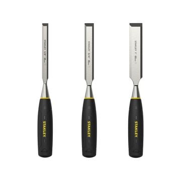 Stanley 5002 Series Wood Chisel Set x3 Pcs
