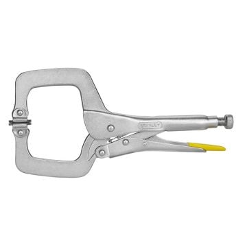 Stanley 0-84-816 185mm Lock-Grip C-Clamp Swivel Pliers