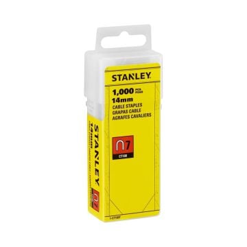 Stanley 1-CT109T 14mm Cable Staples x1000 Pcs