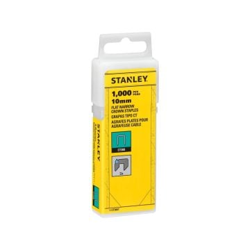 Stanley 1-CT306T 10mm Narrow Crown Staples x1000 Pcs