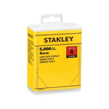 Stanley 1-TRA205-5T 8mm Light Duty Staples x5000 Pcs