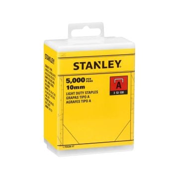 Stanley 1-TRA206-5T 10mm Light Duty Staples x5000 Pcs
