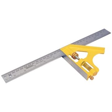 Stanley 2-46-028 Die Cast Combination Square 300mm/12"