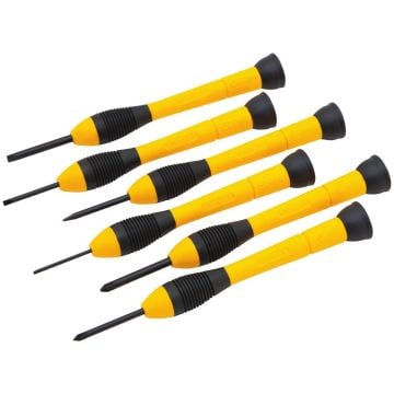 Stanley 0-66-052 Precision Screwdriver Set x6 Pcs
