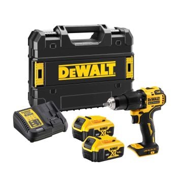 DeWalt DCD709M2T-GB 18v XR Brushless Compact Combi Drill Inc 2x 4Ah Batteries