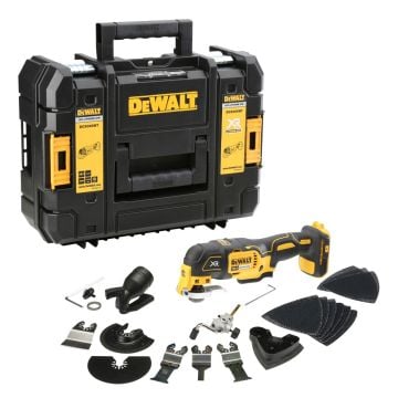 DeWalt DCS355NT 18v XR Brushless Oscillating Multi-Tool Body Only In TSTAK Carry Case