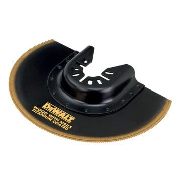 DeWalt DT20711-QZ Titanium Semicircle Flush Multi-Tool Blade