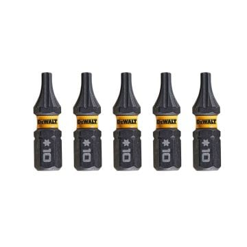 DeWalt DT7379T-QZ T10x25mm Screwdriver Bit Set x5 Pcs