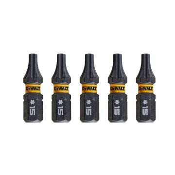 DeWalt DT7380T-QZ T15x25mm Screwdriver Bit Set x5 Pcs