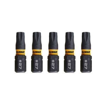DeWalt DT7383T-QZ T27x25mm Screwdriver Bit Set x5 Pcs
