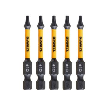 DeWalt DT7393T-QZ T10x50mm Screwdriver Bit Set x5 Pcs