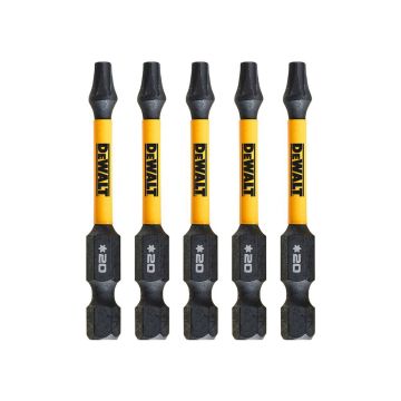 DeWalt DT7395T-QZ T20x50mm Screwdriver Bit Set x5 Pcs