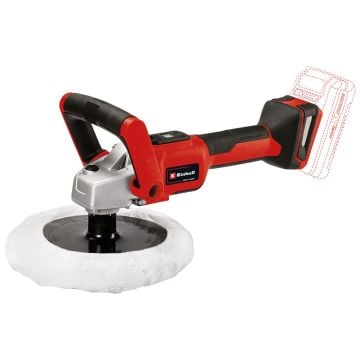 Einhell CE-CP 18/180 Li E-Solo 18v Power X-Change 180mm Brushless Polisher/Sander Body Only