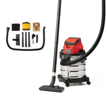 Einhell TC-VC 18/20 Li S-Solo 18v Power X-Change Cordless Wet & Dry Vacuum Cleaner Body Only