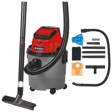 Einhell TE-VC 36/25 Li S-Solo 18v Twin Power X-Change Cordless Wet & Dry Vacuum Cleaner Body Only